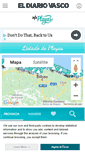 Mobile Screenshot of playas.diariovasco.com