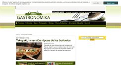 Desktop Screenshot of guiagastronomika.diariovasco.com