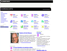 Tablet Screenshot of horoscopo.diariovasco.com