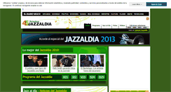 Desktop Screenshot of jazzaldia.diariovasco.com