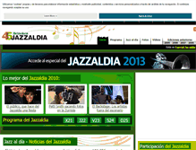 Tablet Screenshot of jazzaldia.diariovasco.com
